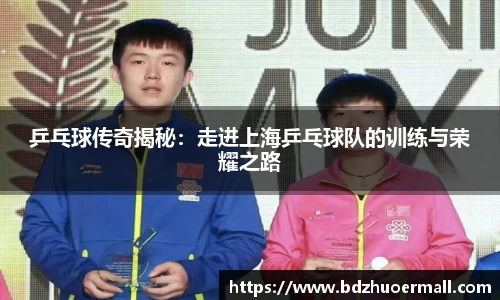 乒乓球传奇揭秘：走进上海乒乓球队的训练与荣耀之路